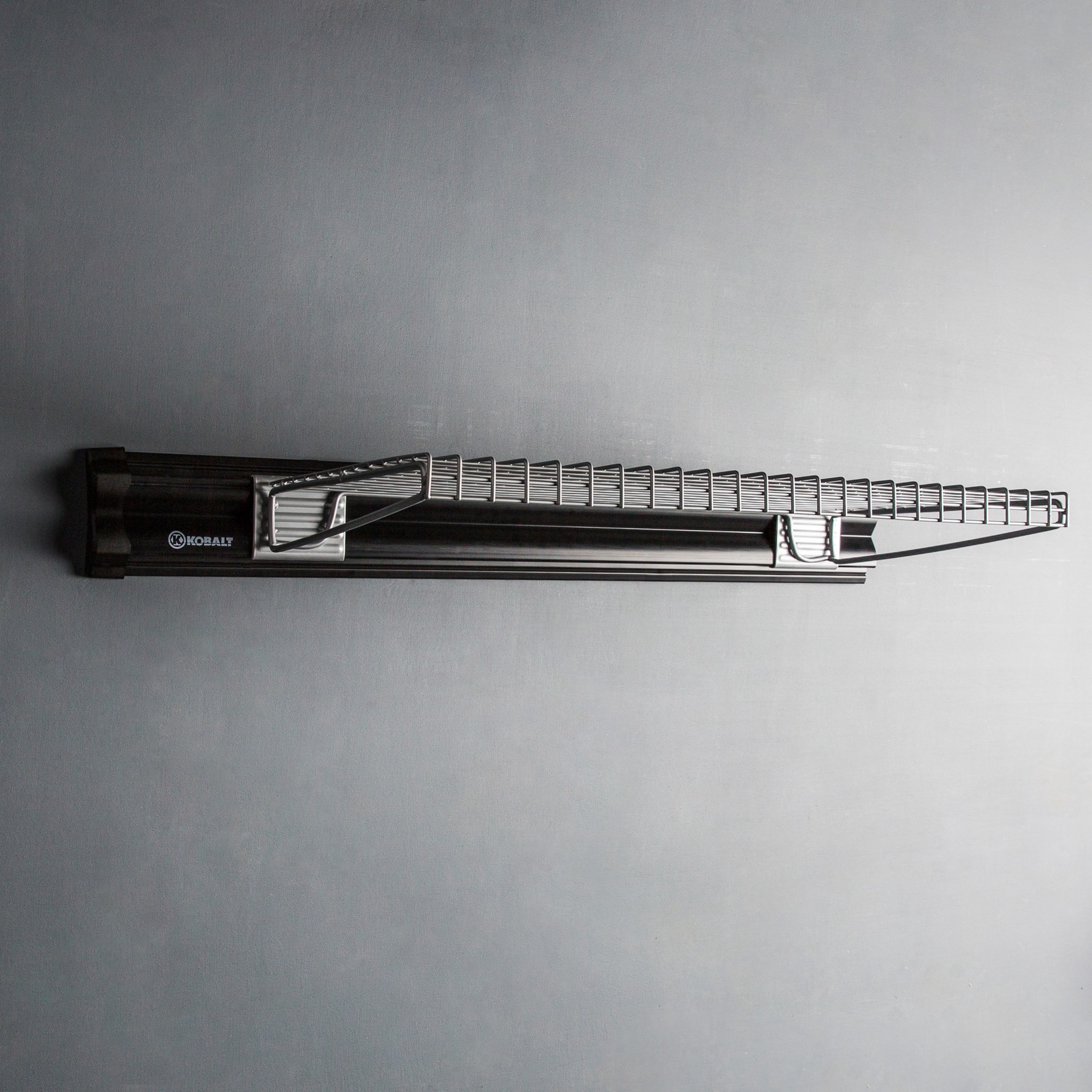 slide 2 of 6, Kobalt K-Rail 24-in Gray Steel Multipurpose Shelf, 1 ct