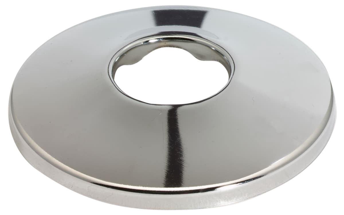 slide 2 of 3, Keeney Chrome Universal Kitchen/Lavatory Escutcheon 0.75-in -ID, 1 ct