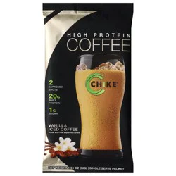 Chike Vanilla High Protein Iced Coffee Packet - Each