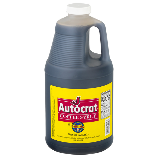slide 1 of 1, Autocrat Coffee Syrup 64 oz, 64 oz