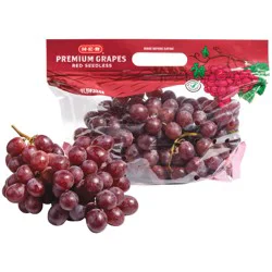 H-E-B Premium Fresh Seedless Red Grapes