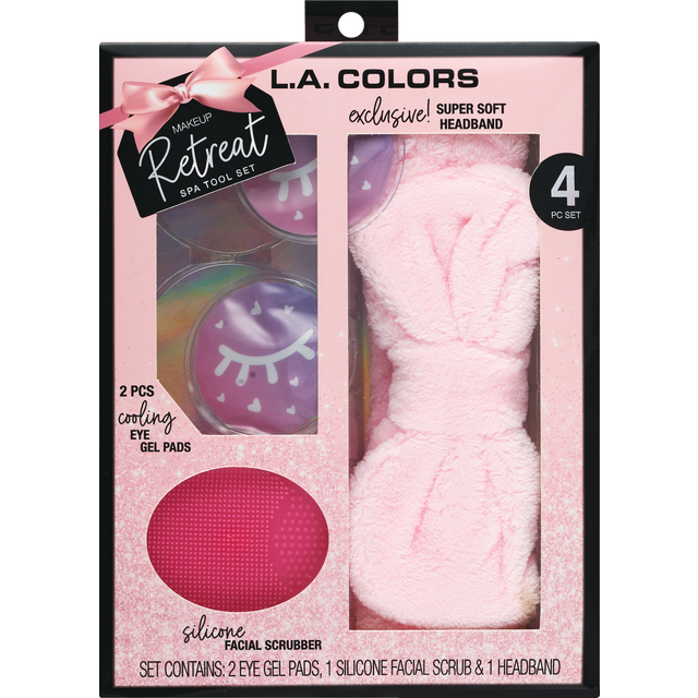 slide 1 of 1, LA COLORS Lac 4Pc Makeup Treats Gift Set, 1 gfst