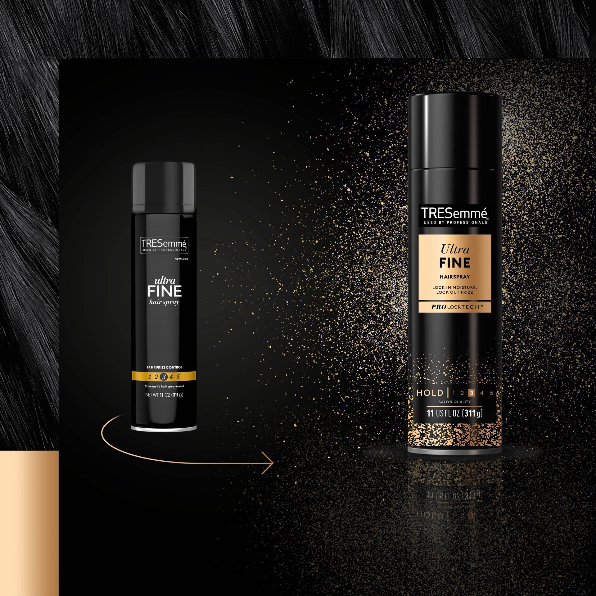 slide 19 of 62, TRESemmé Tres Two Ultra Fine Mist Aerosol Hairspray, 11 oz