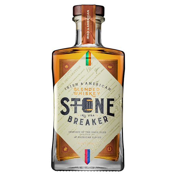 slide 1 of 1, Stone Breaker Irish & American Whiskey, 750 ml