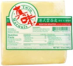 Twin Marquis Hong Kong Style Wonton Wrapper