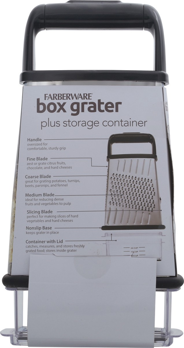 slide 8 of 12, Farberware Box Grater 1 ea, 1 ct