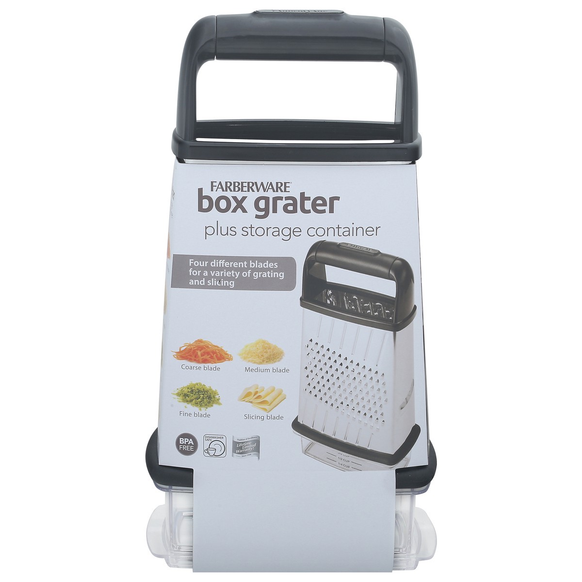 slide 12 of 12, Farberware Box Grater 1 ea, 1 ct