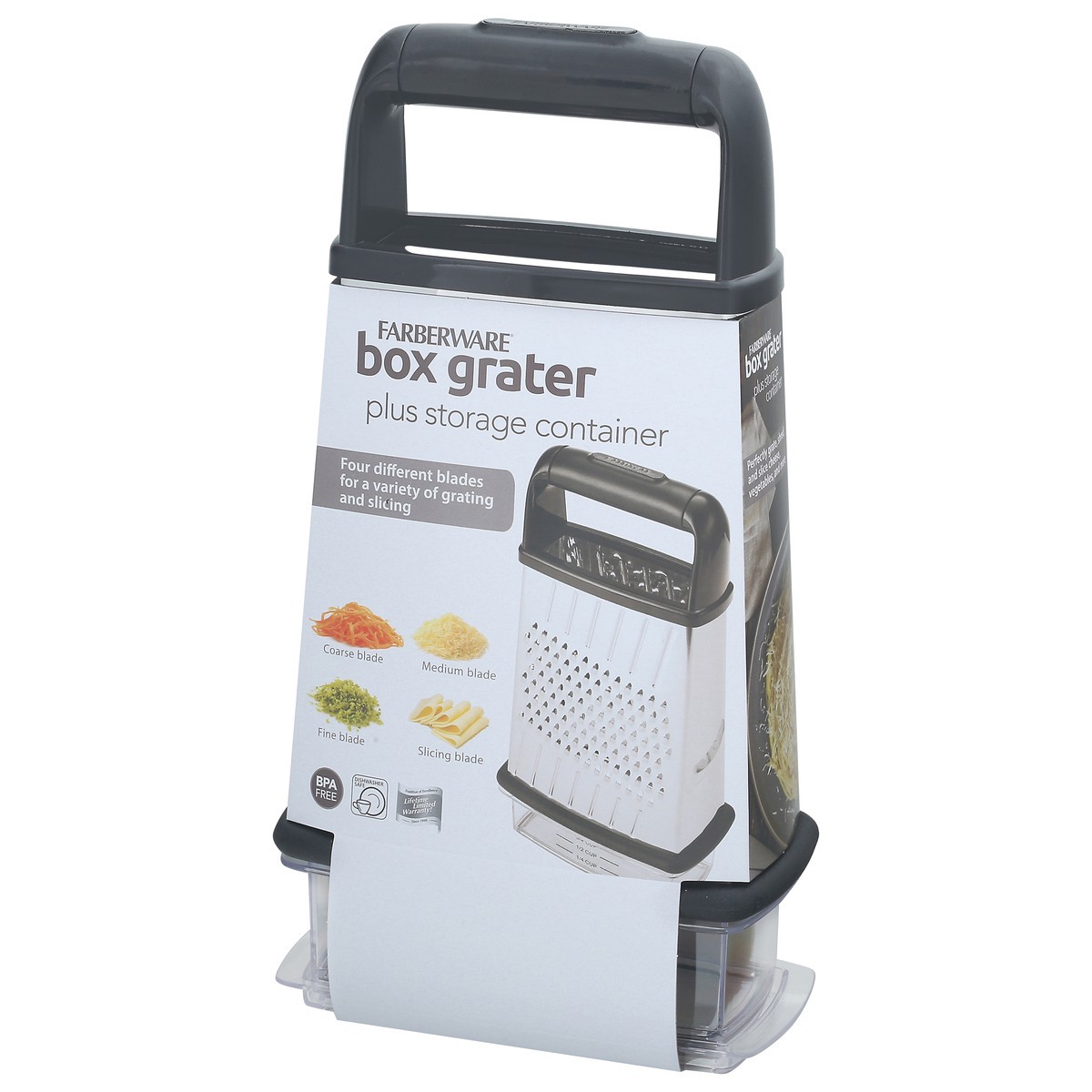 slide 4 of 12, Farberware Box Grater 1 ea, 1 ct