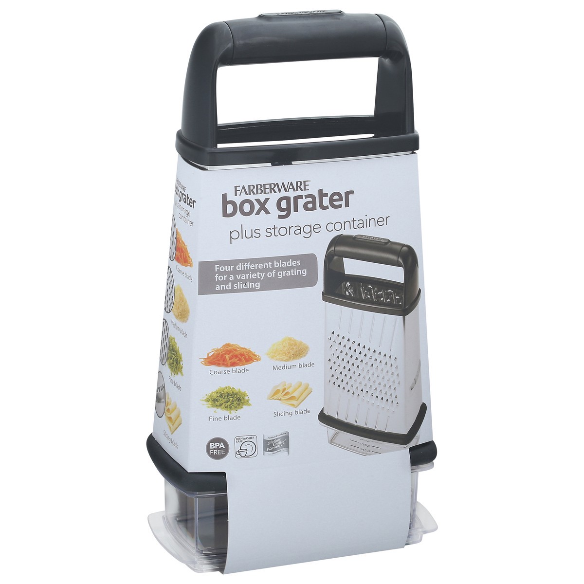 slide 3 of 12, Farberware Box Grater 1 ea, 1 ct