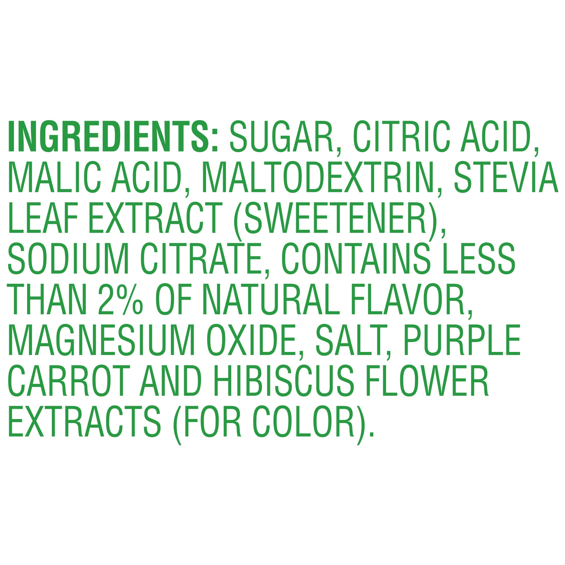 slide 6 of 6, Crystal Light Pure Grape Naturally Flavored Powdered Drink Mix with No Artificial Sweeteners On-the-Go, 2.17 oz