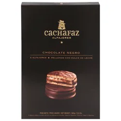 Cachafaz Chocolate Negro Alfojares, 6 ea