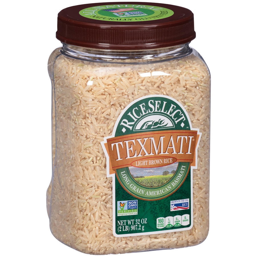 slide 2 of 8, RiceSelect Texmati Light Brown Rice, 32 oz