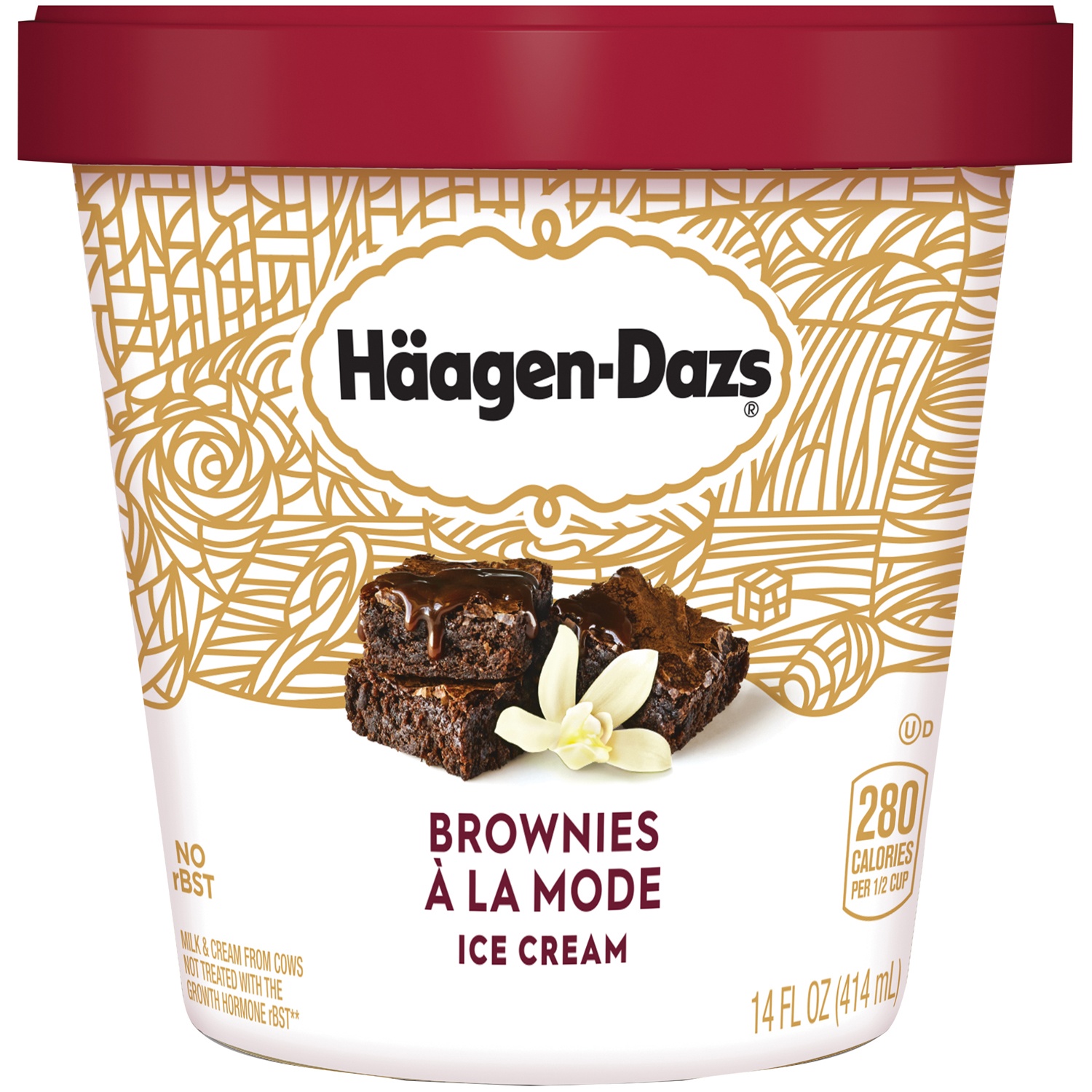 slide 7 of 7, Häagen-Dazs Destination Series Brownie a la Mode Ice Cream, 14 oz
