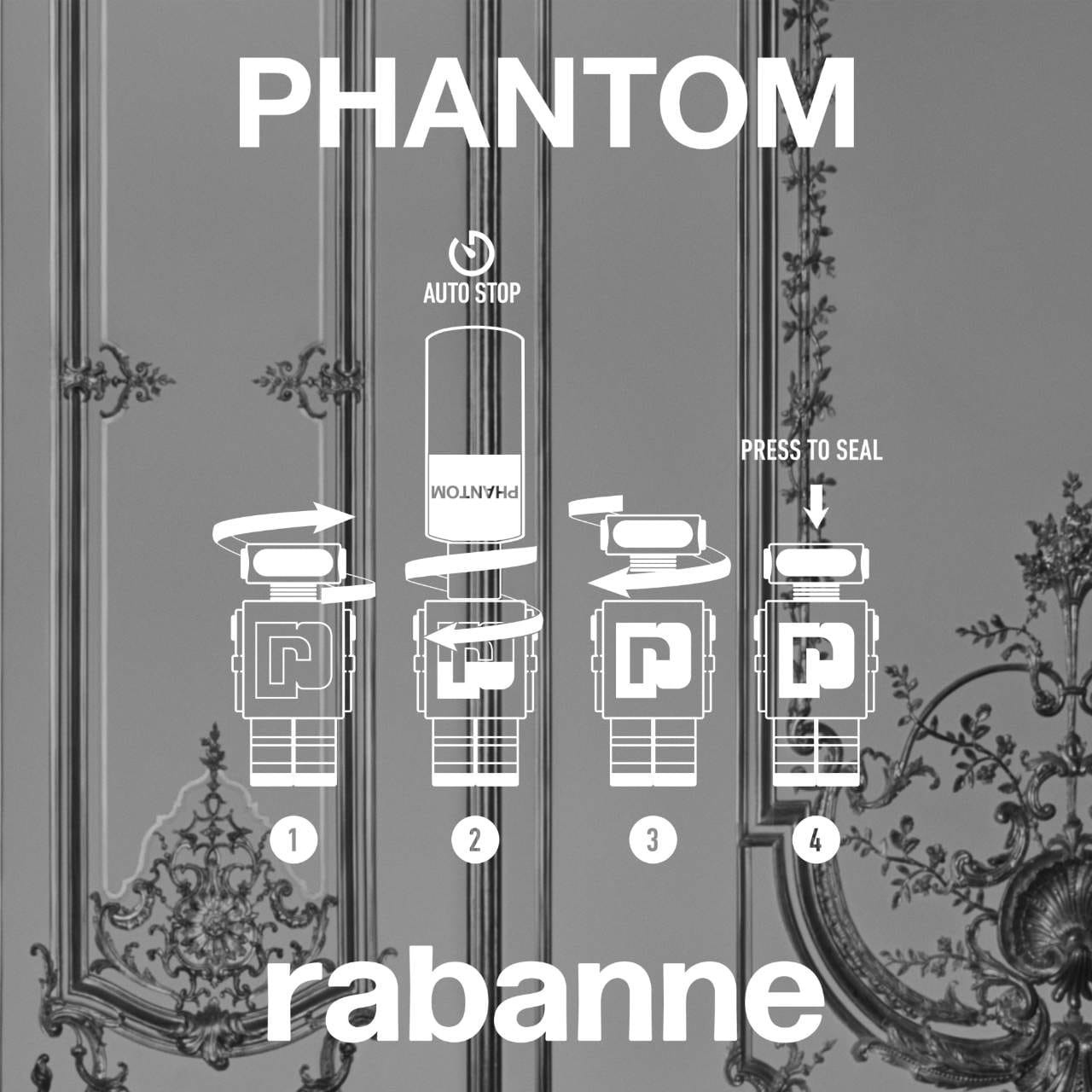 slide 4 of 6, Rabanne Phantom Eau de Toilette 3.4 oz/ 100 mL eau de toilette spray,