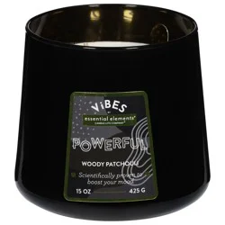 Vibes Powerful Woody Patchouli Candle - 1 Each