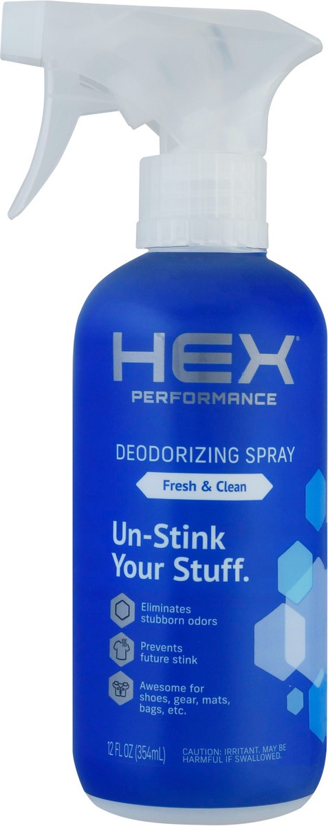 slide 5 of 13, Hex Fresh & Clean Deodorizing Spray 12 fl oz, 12 fl oz