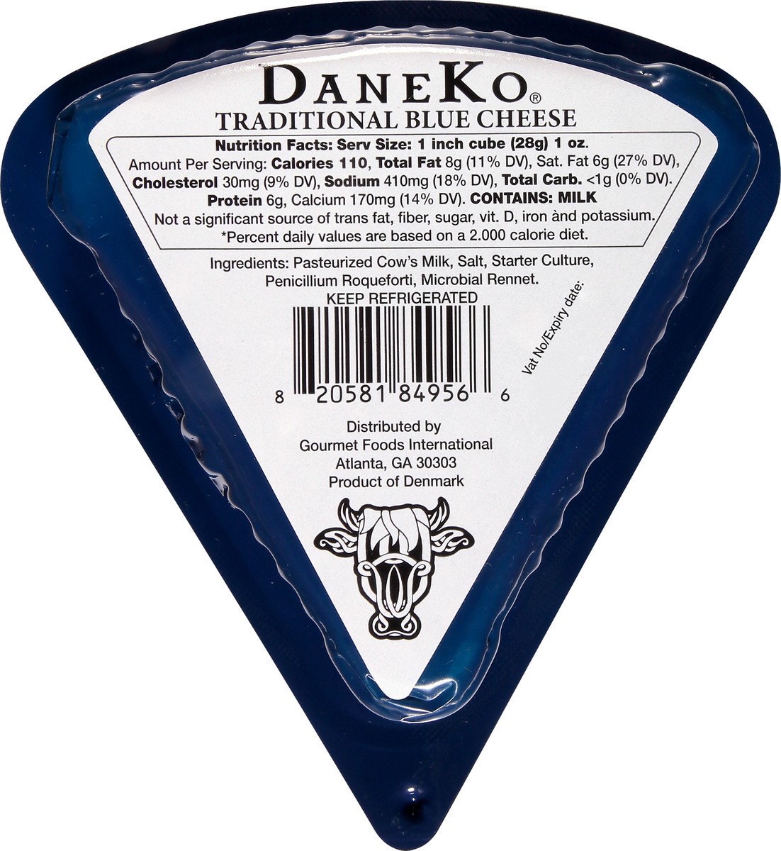 slide 8 of 10, DaneKo Blue Cheese, 4 oz