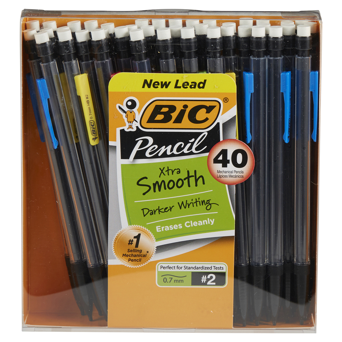slide 1 of 1, BIC Mechanical Pencil Xtra Life, 40 ct