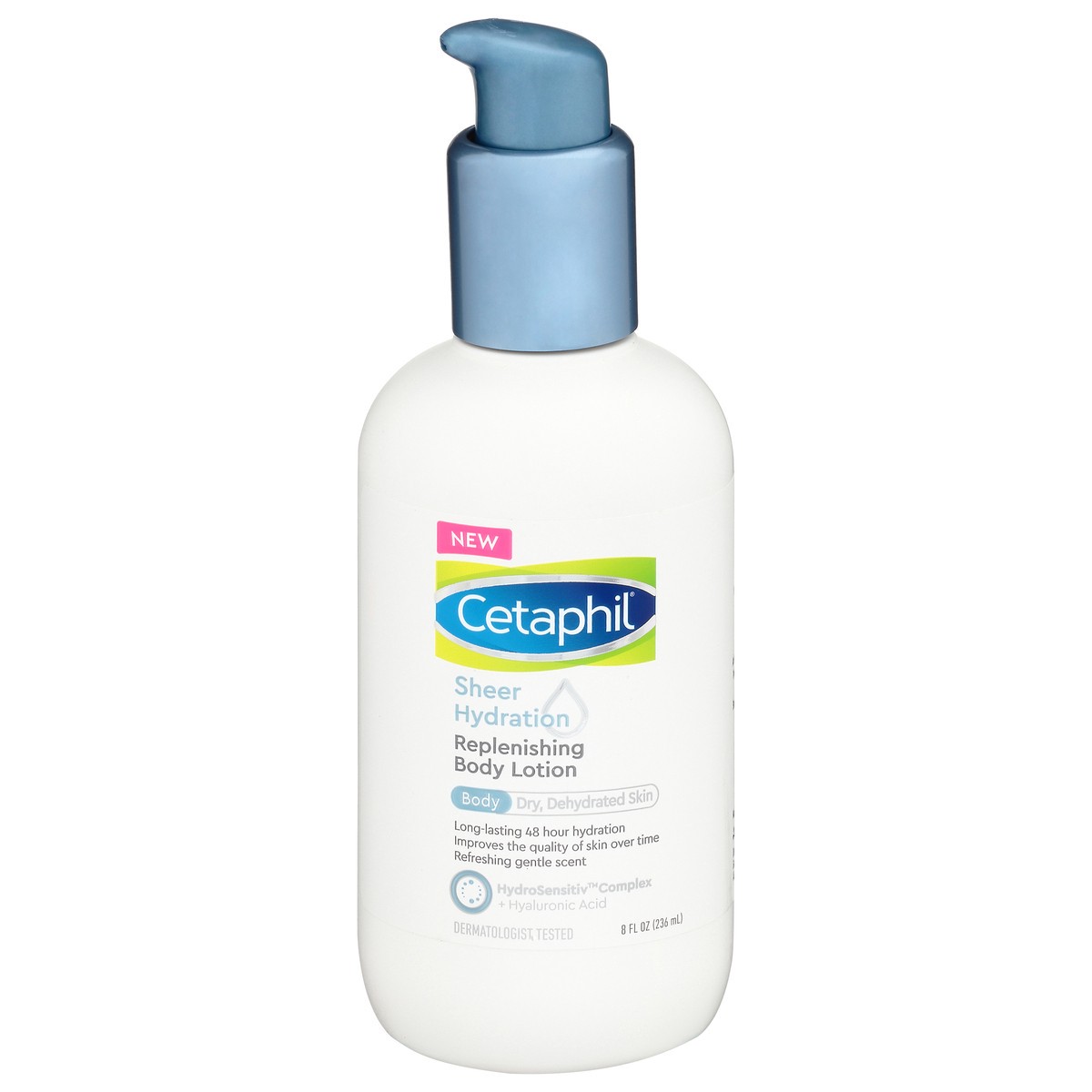 slide 3 of 12, Cetaphil Sheer Hydration Replenishing Body Lotion 8 fl oz, 8 fl oz