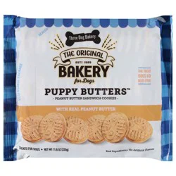 Three Dog Bakery The Original Puppy Butters Treats for Dogs 11.8 oz