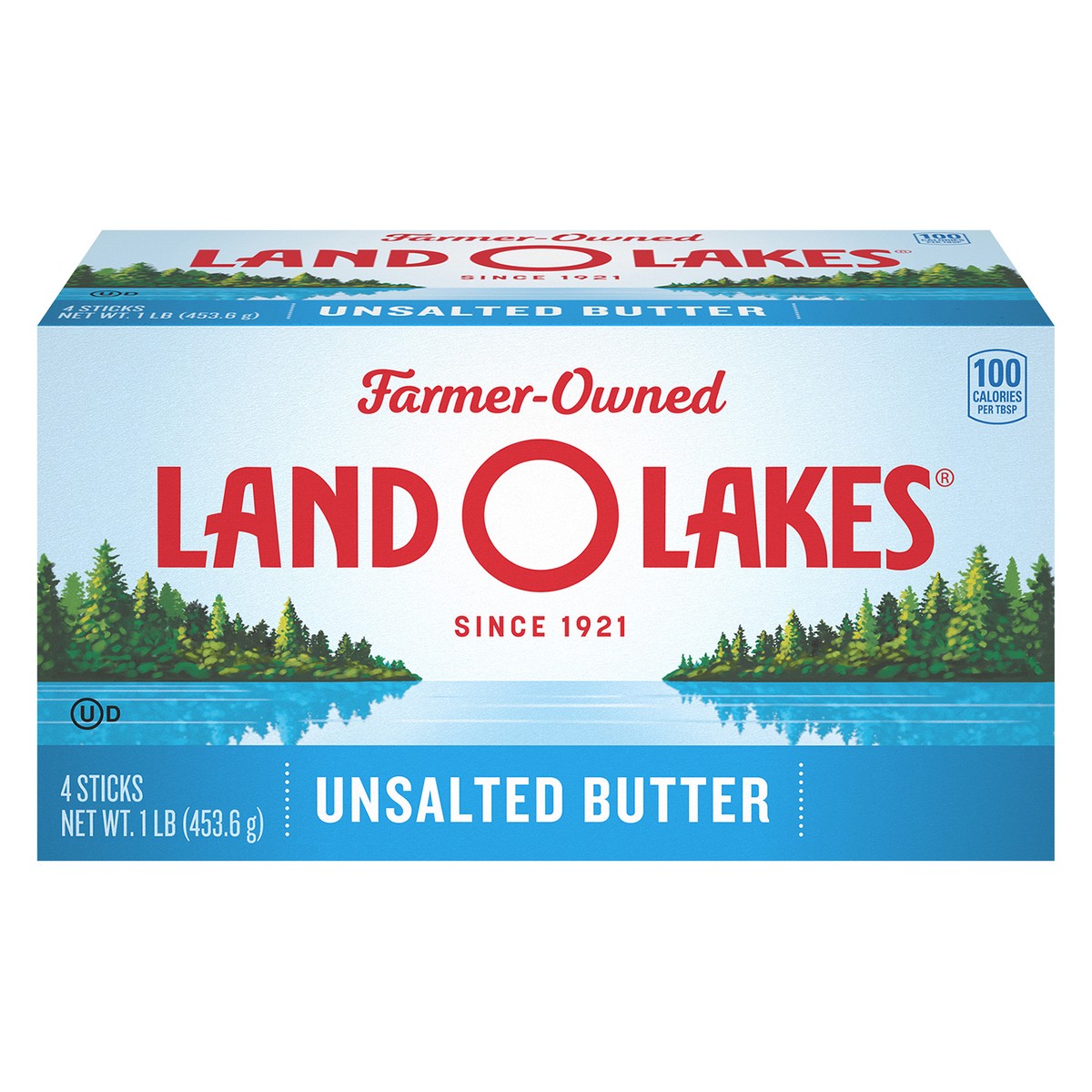 slide 1 of 6, Land O'Lakes Unsalted Butter Sticks, 1 lb