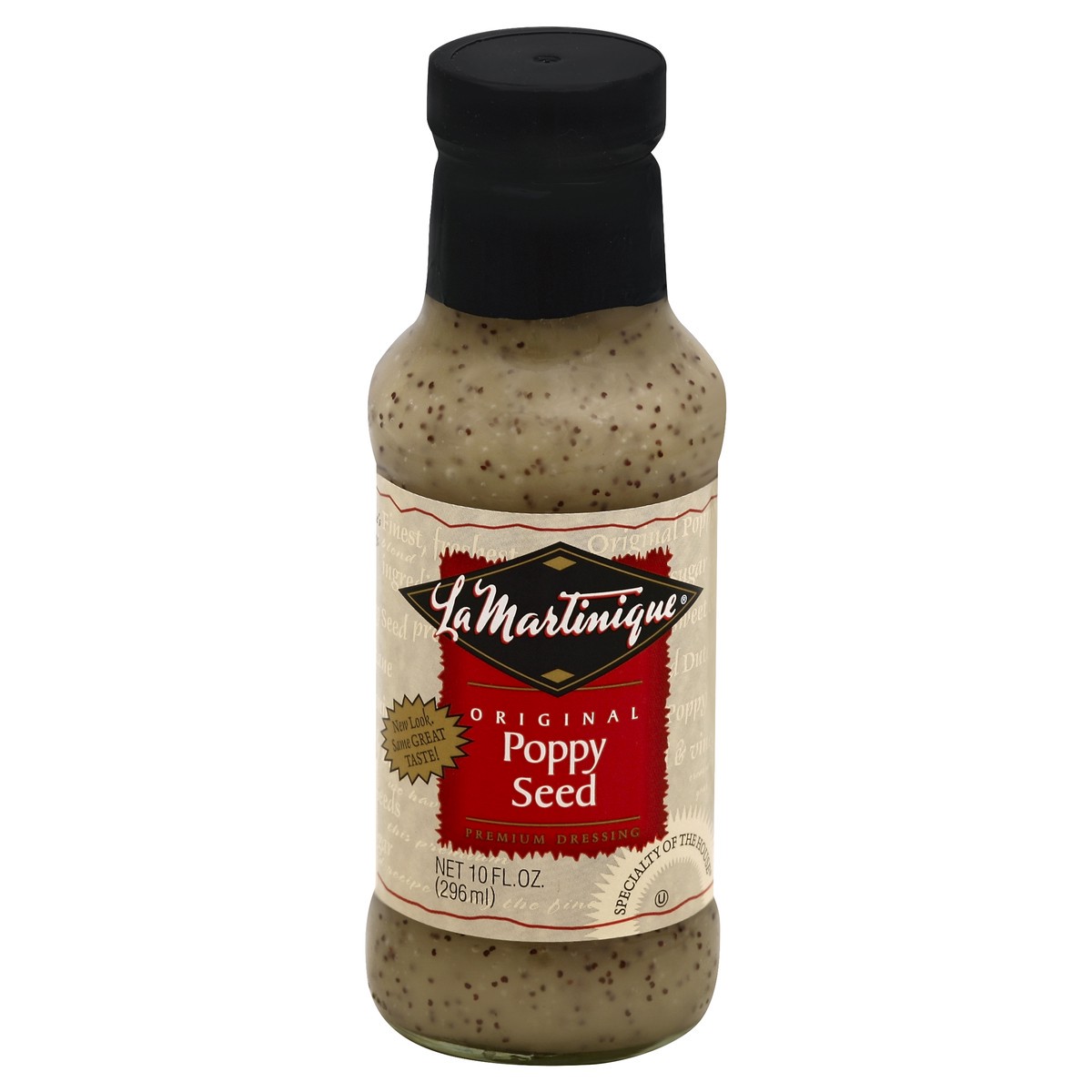 slide 2 of 2, La Martinique Original Poppy Seed 10 fl oz, 10 oz