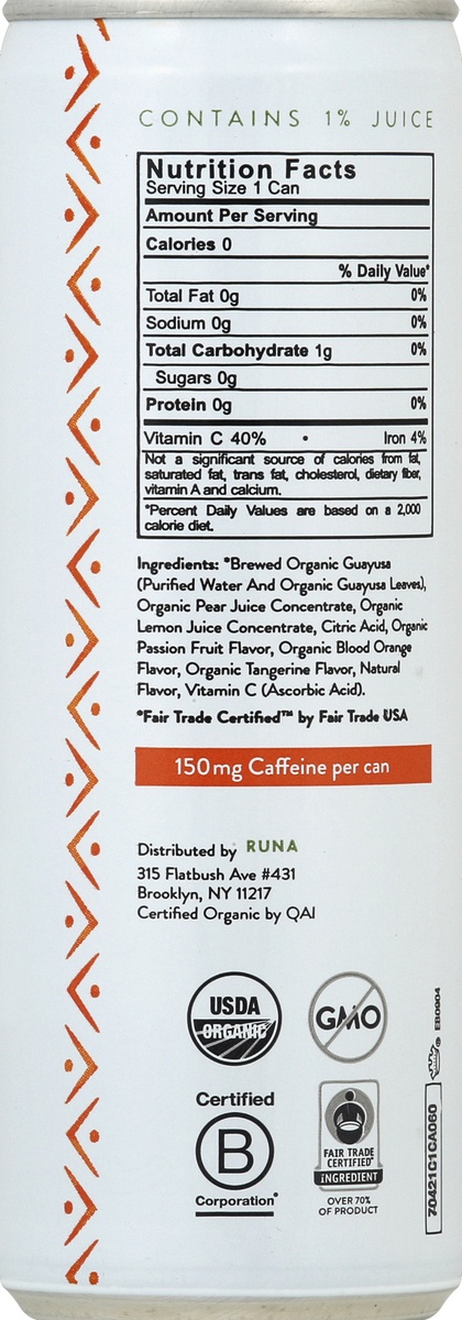 slide 6 of 7, RUNA Energy Drink, 12 oz