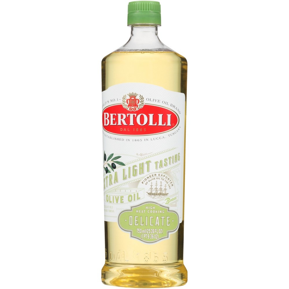 slide 3 of 4, Bertolli Extra Light Olive Oil, 25.5 oz