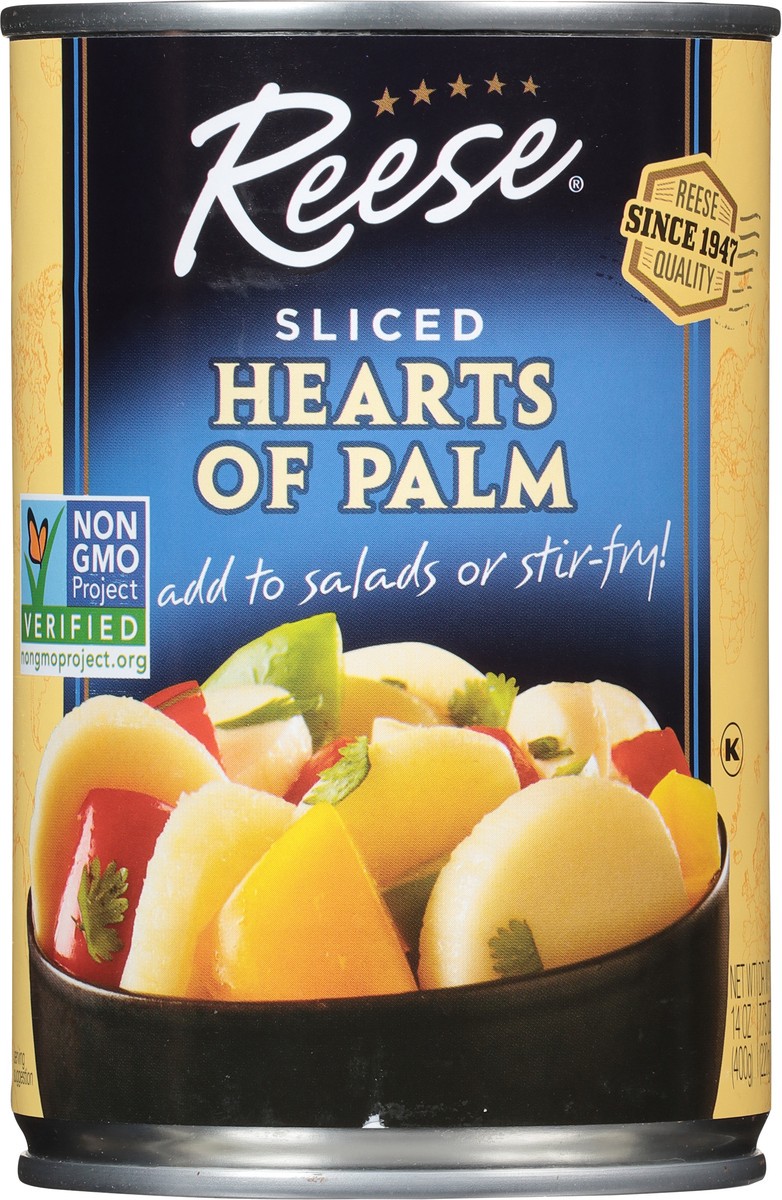 slide 6 of 9, Reese Sliced Hearts of Palm 14 oz, 14 oz