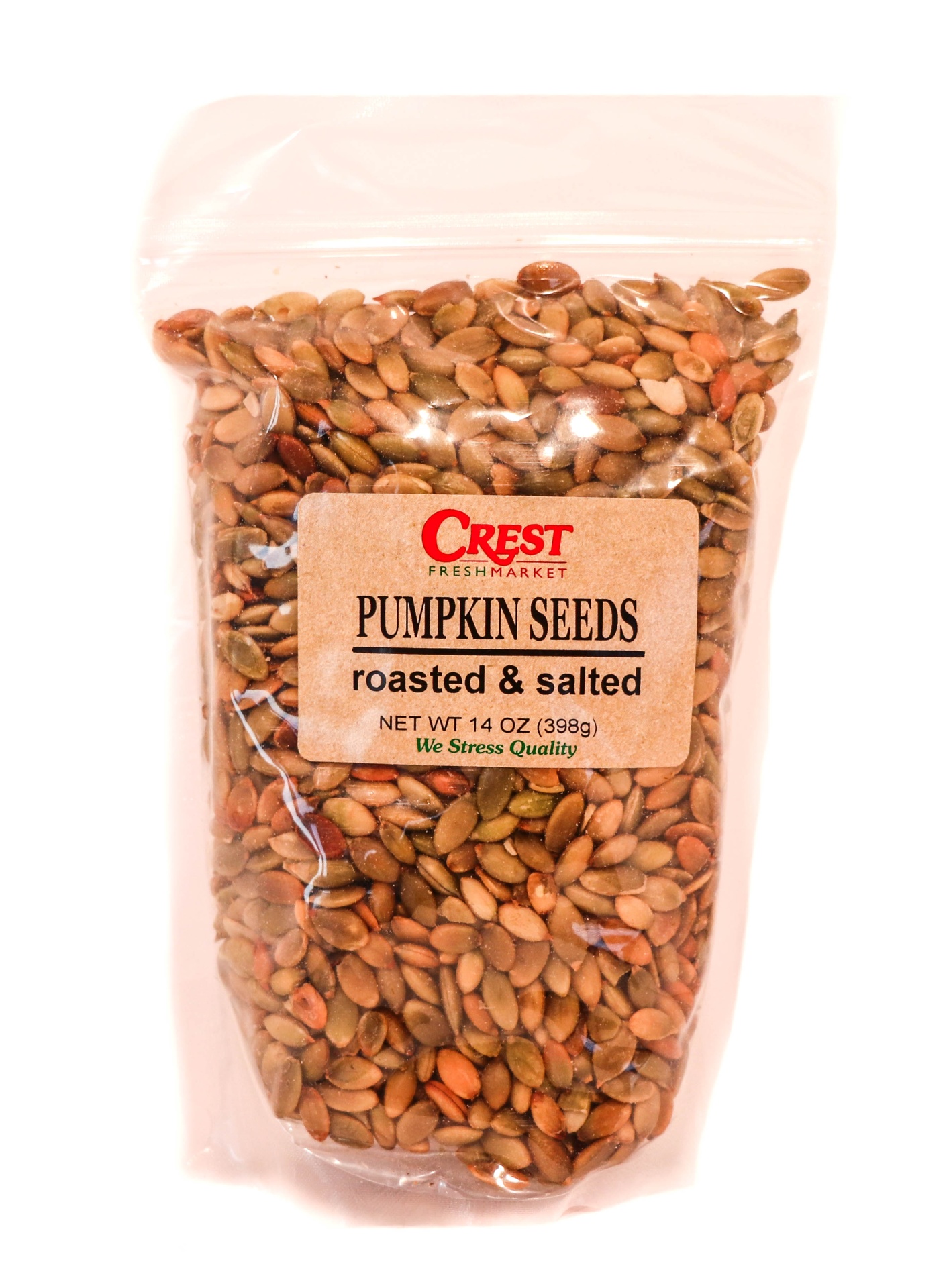 slide 1 of 1, Ellis Roasted Salted Pumpkin Seeds, 14 oz