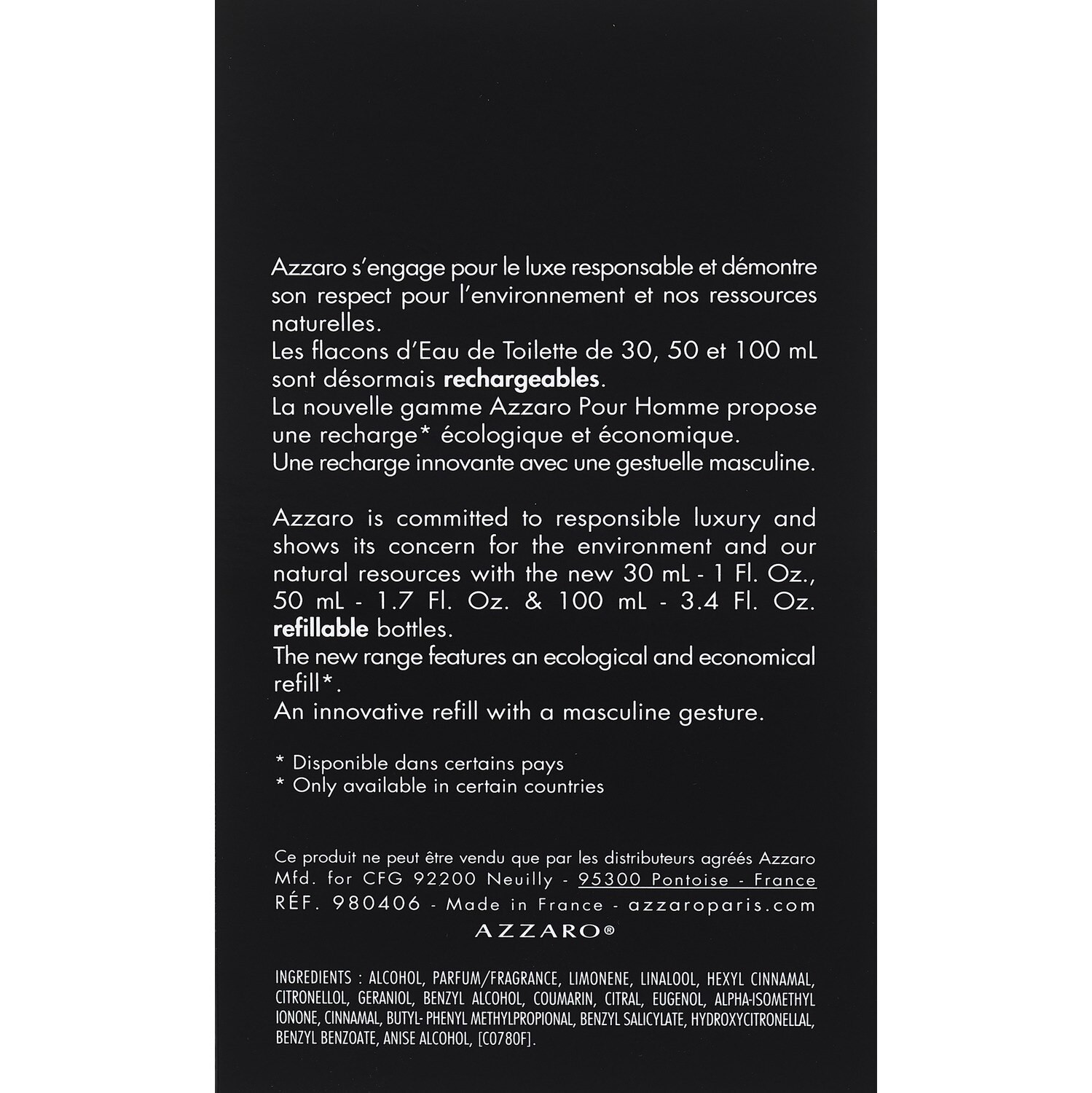 slide 2 of 5, Azzaro Azzaro Eau De Toilette Spray For Men, 3.4 oz