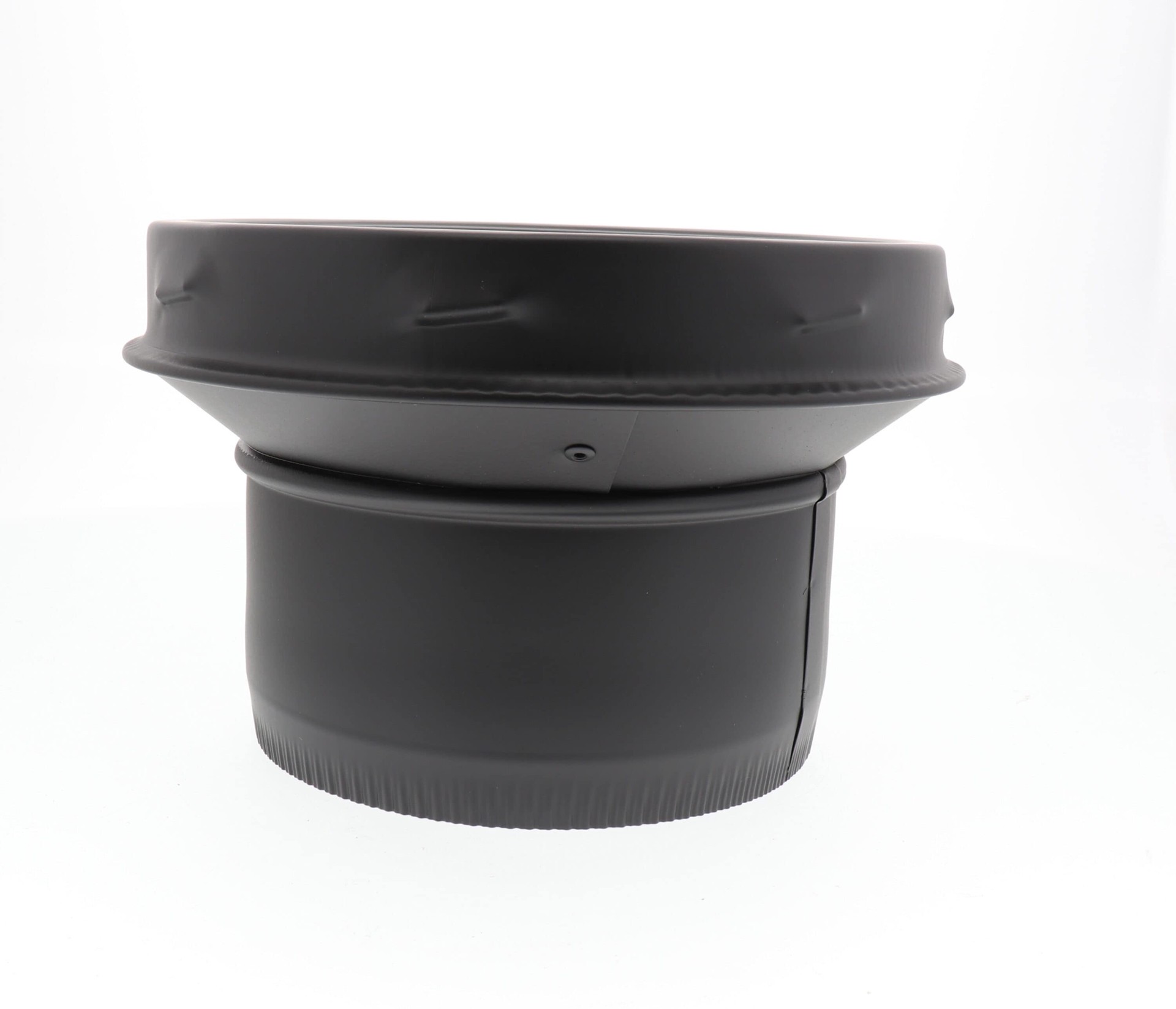 slide 3 of 5, SuperVent 6-in x 6-in Stainless Steel Stainless Steel Stove Pipe Adapter, 1 ct