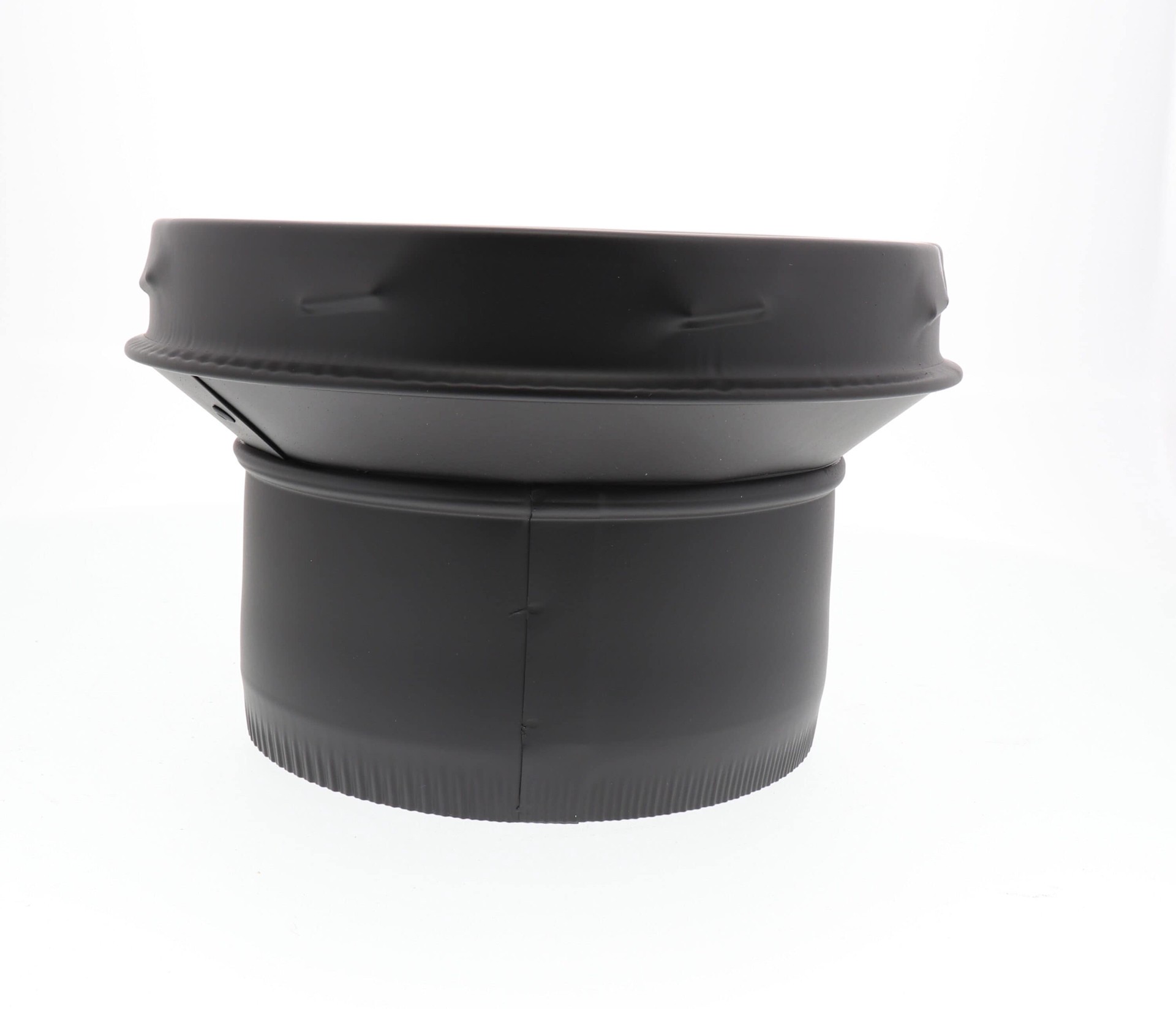 slide 4 of 5, SuperVent 6-in x 6-in Stainless Steel Stainless Steel Stove Pipe Adapter, 1 ct
