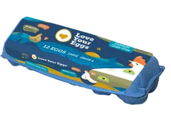 Love Your Eggs Cage-Free Large Eggs, 12 Count