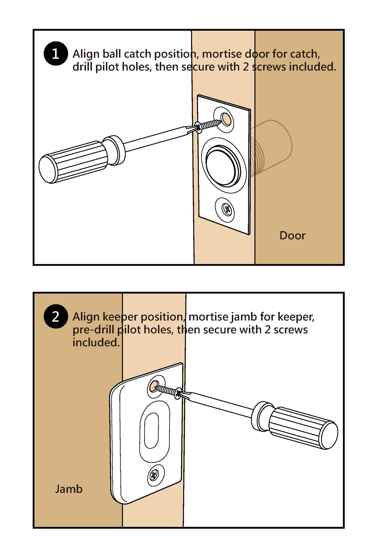 slide 3 of 6, RELIABILT Oil-Rubbed Bronze Adjustable Ball Catch, 1 ct