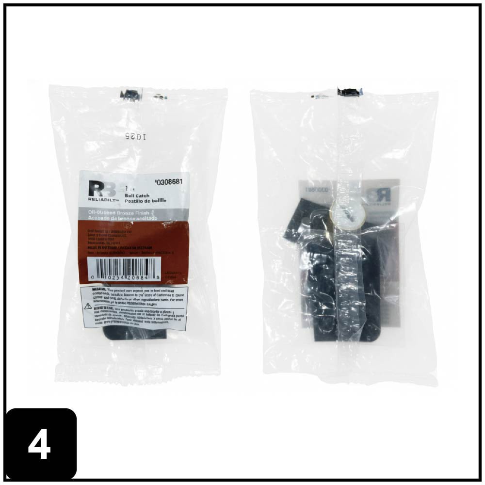 slide 5 of 6, RELIABILT Oil-Rubbed Bronze Adjustable Ball Catch, 1 ct
