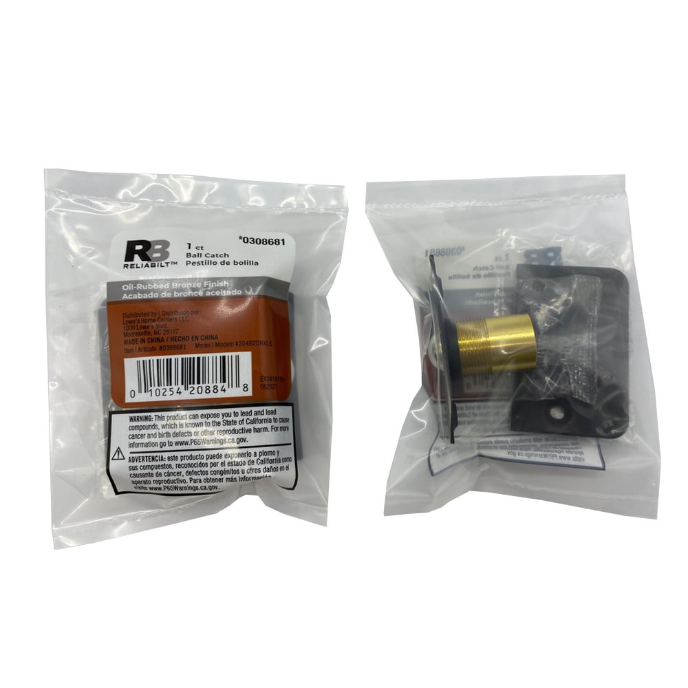 slide 5 of 6, RELIABILT Oil-Rubbed Bronze Adjustable Ball Catch, 1 ct