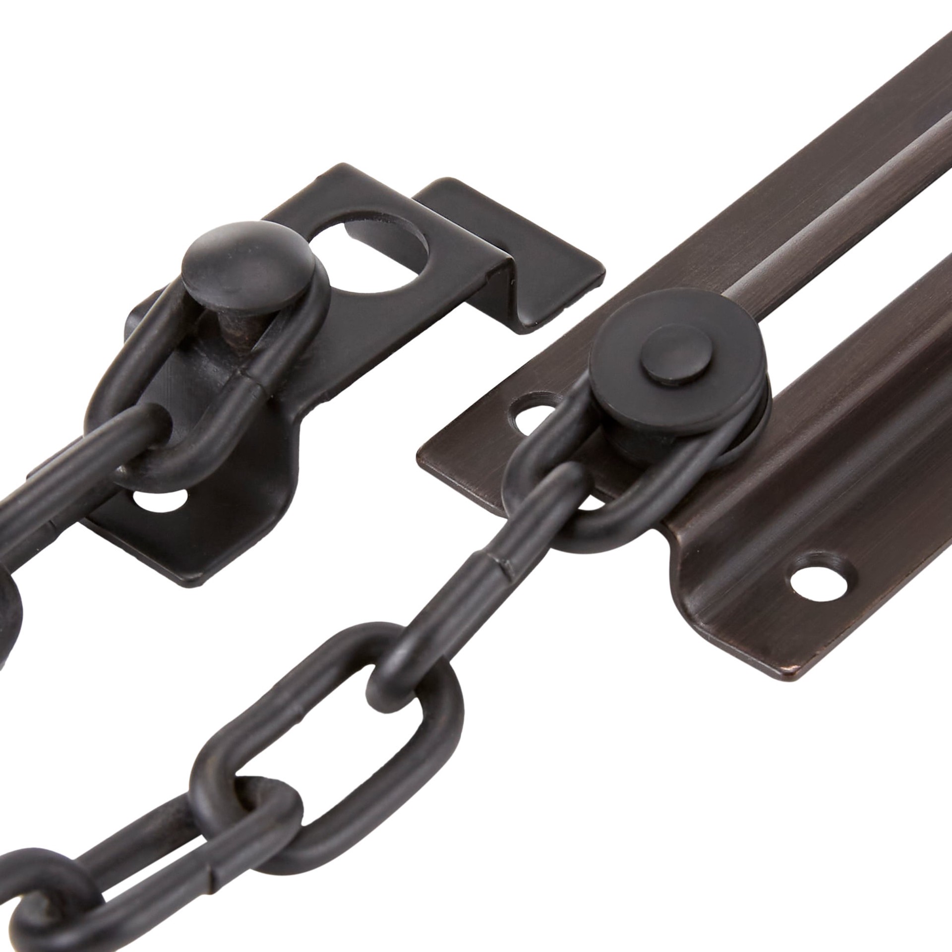 slide 2 of 6, RELIABILT 3-1/3-in Oil-Rubbed Chain Guards, 1 ct