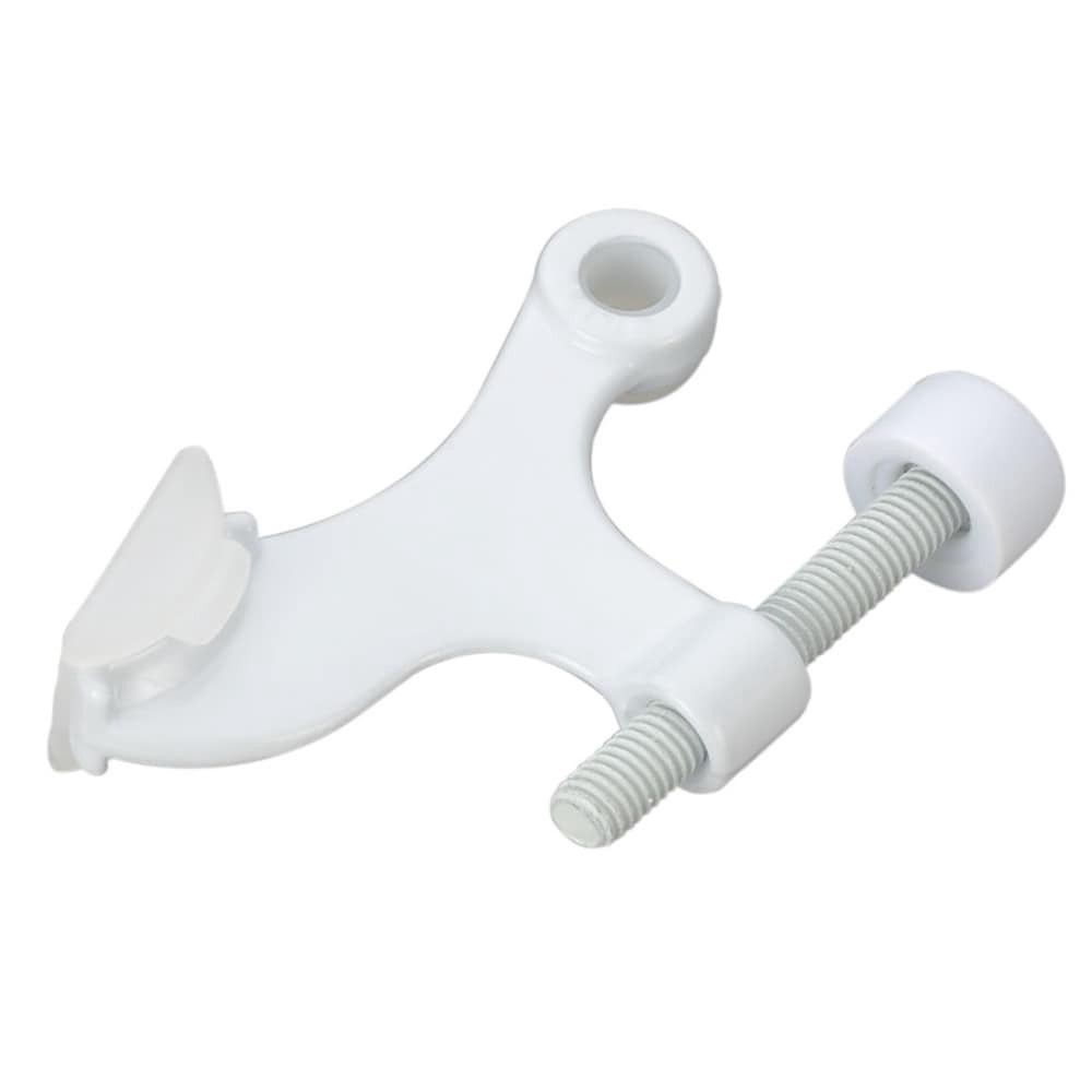 slide 1 of 6, RELIABILT 2-3/5-in White Hinge pin Door Stop, 1 ct