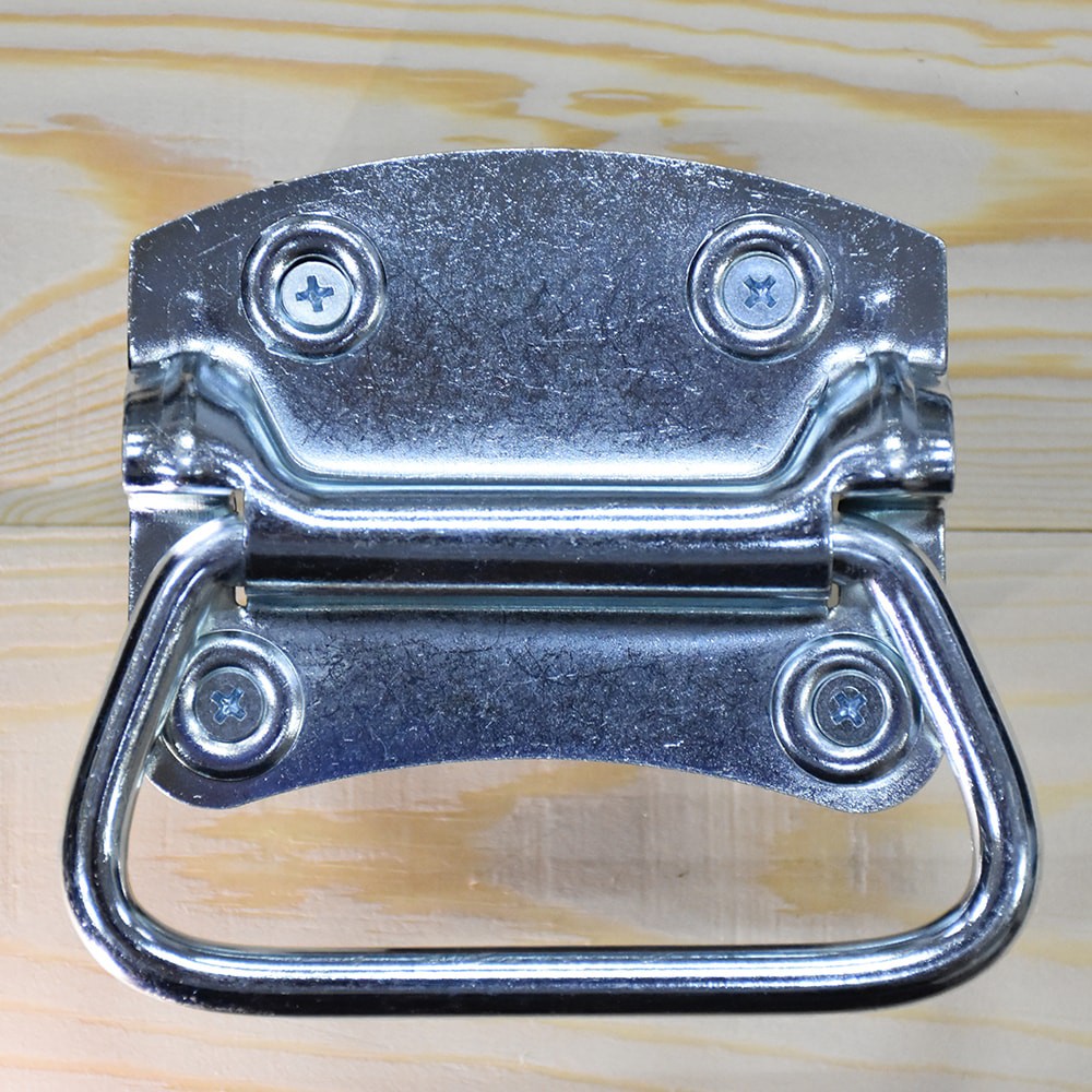 slide 5 of 5, RELIABILT Gate pull 3-1/2-in Zinc Gate Handle, 1 ct