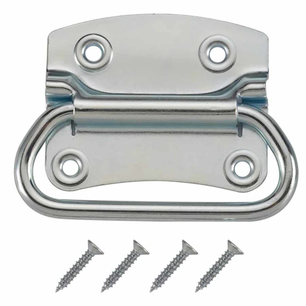 slide 1 of 5, RELIABILT Gate pull 3-1/2-in Zinc Gate Handle, 1 ct