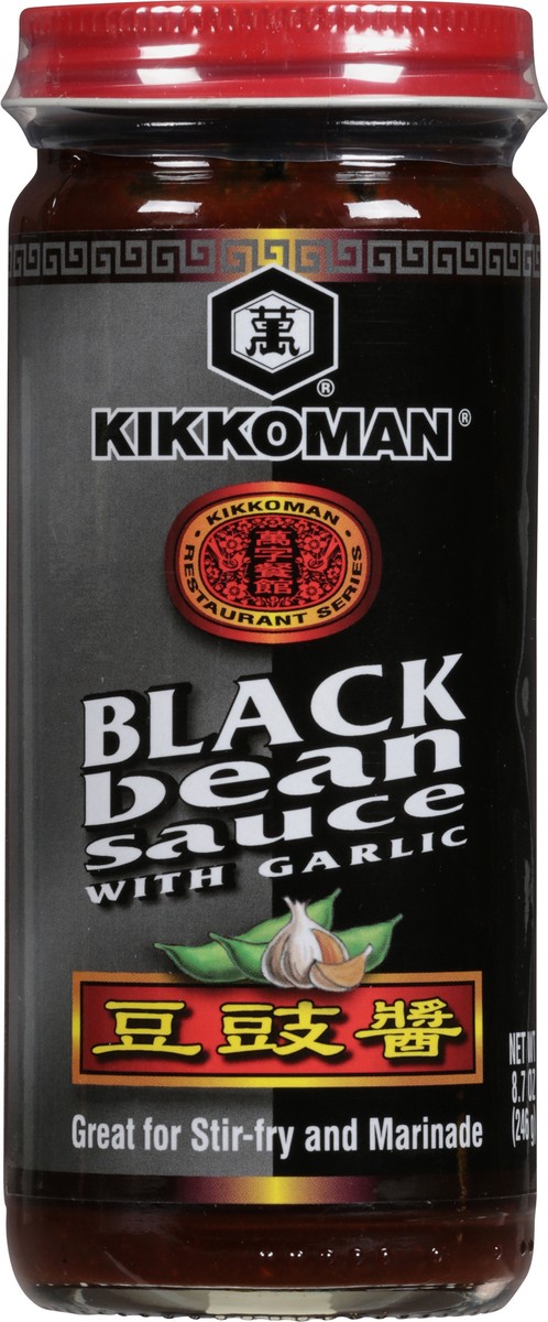 slide 5 of 8, Kikkoman Black Bean Sauce with Garlic 8.7 oz, 8.7 oz