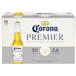Corona Premier Mexican Lager Beer Bottles