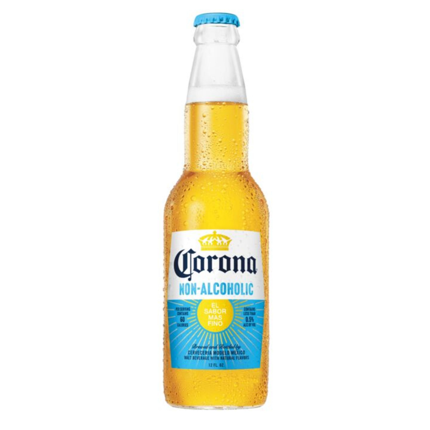 slide 2 of 8, Corona Non-Alcoholic Malt Beverage Mexican Brew, 6 pk 12 fl oz Bottles, less than 0.5% ABV, 6 ct