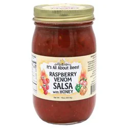 It's All About Bees! Raspberry Venom Salsa With Honey