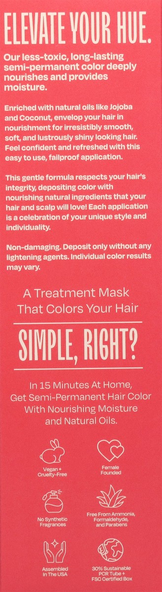slide 4 of 12, Overtone Golden Rose Color Depositing Treatment Mask 4.5 fl oz, 4.5 fl oz