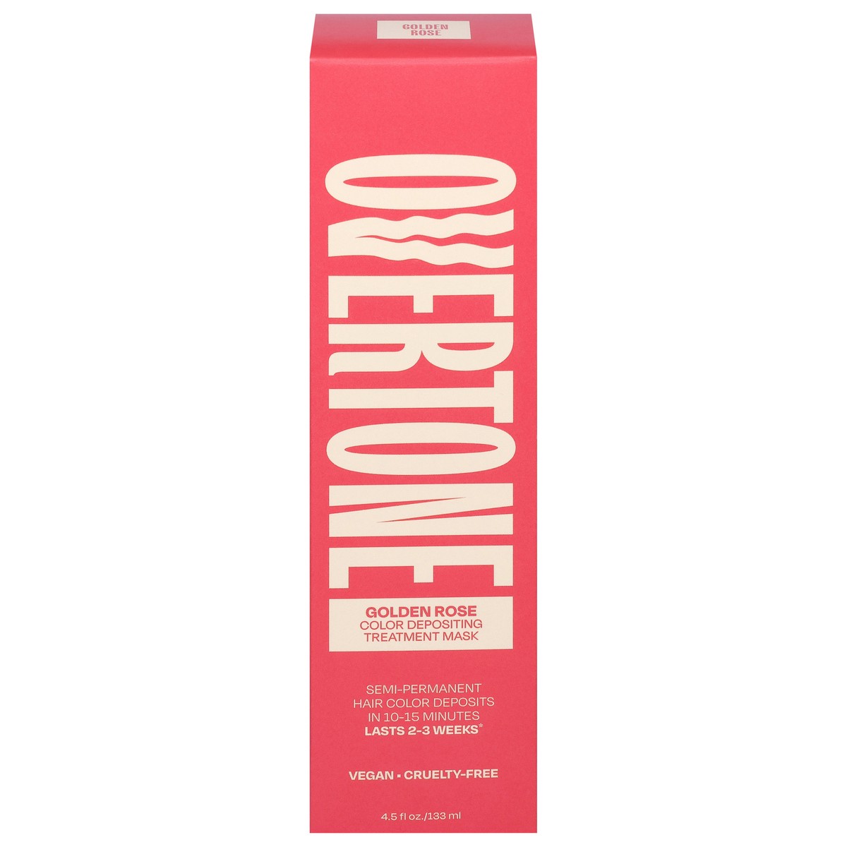 slide 3 of 12, Overtone Golden Rose Color Depositing Treatment Mask 4.5 fl oz, 4.5 fl oz