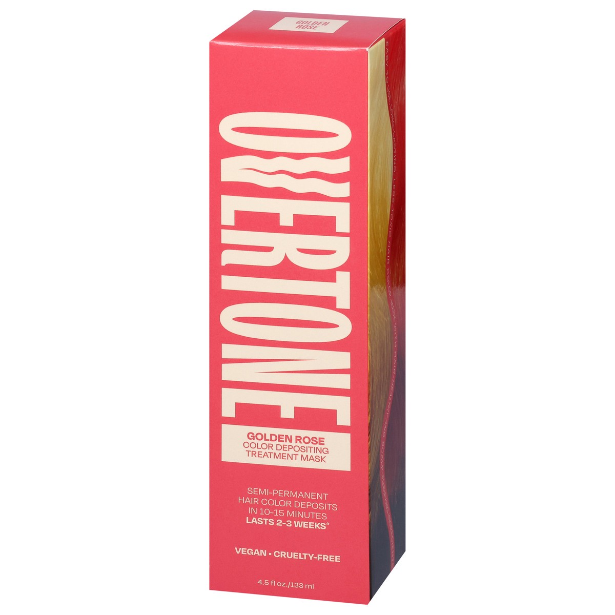 slide 5 of 12, Overtone Golden Rose Color Depositing Treatment Mask 4.5 fl oz, 4.5 fl oz