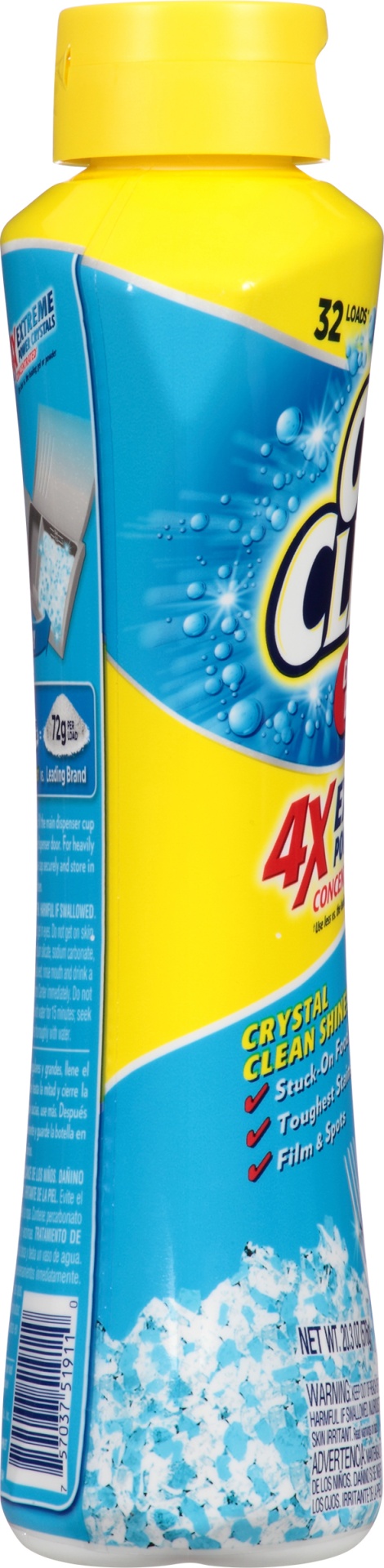 slide 4 of 6, Oxi-Clean 4X Extreme Power Crystals Lemon Dish Detergent 32 Loads, 20.3 oz