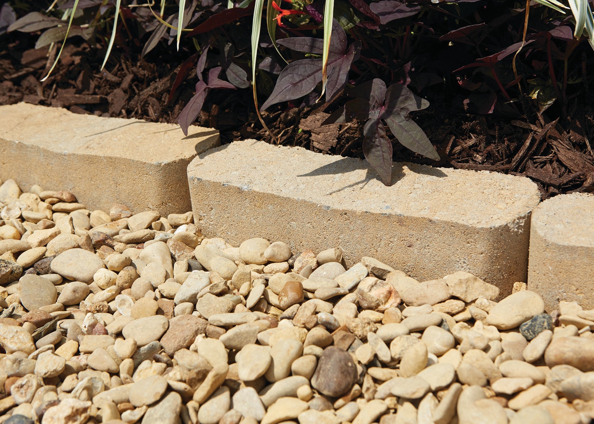 slide 3 of 5, EARTHESSENTIALS BY QUIKRETE 0.5 cu ft Multicolor River rock (0.5 - 3-in), 1 ct